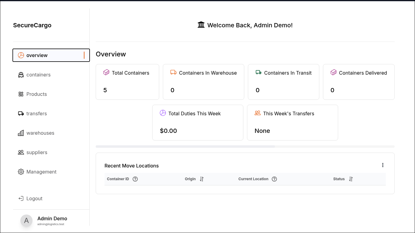 Logistics Management System featured image