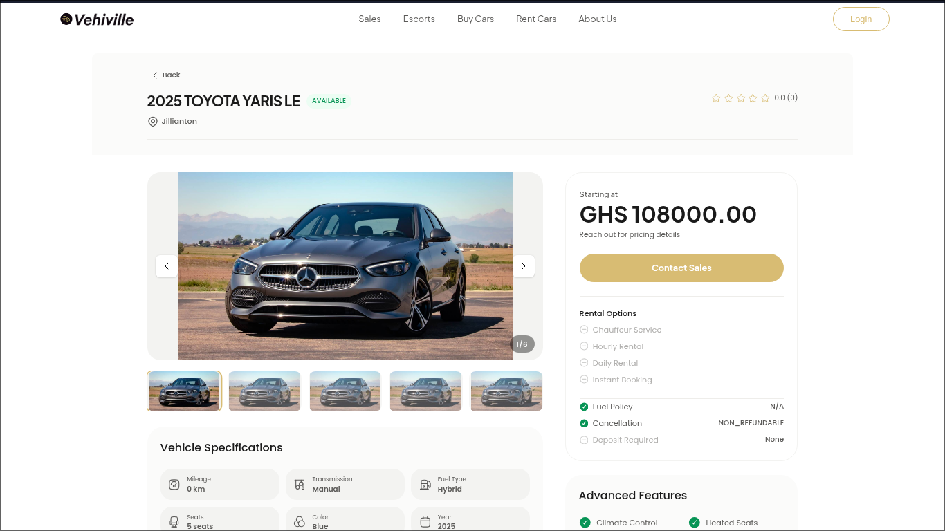 Vehiville Web (v2) featured image